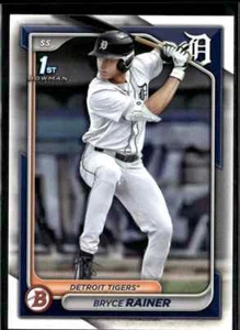 2024 Bowman Draft Paper Bryce Rainer Detroit Tigers #BD-86 5 Card Lot - Picture 1 of 2