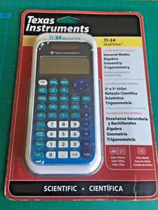 Texas Instruments TI-34 MultiView Taschenrechner VERSIEGELT (34MV/BC/3E2/A) ENG/POR/ESP - Bild 1 von 2