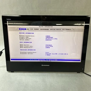 Lenovo ThinkCentre E93z AIO Intel Core i3-4130 3,40 GHz 8 GB di RAM senza HDD senza sistema operativo - Foto 1 di 19