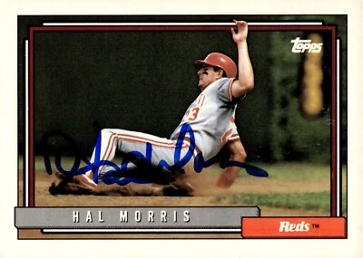 Hal Morris - Signed 1992 Topps Card #773 - Cincinnati Reds - Image 1 of 2
