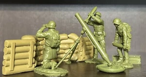 HANOMAK Soviet soldiers with mortar and fortification WW2 1:32 - Picture 1 of 3