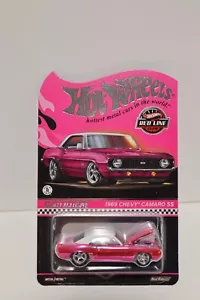 2024 Hot Wheels RLC Exclusive 1969 Chevy Camaro SS - Pink - Picture 1 of 2