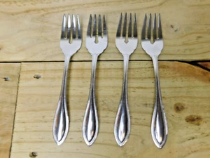 4er Set Oneida USA Edelstahl ARBOR AMERICAN HARMONY Salatgabeln 6 7/8 - Bild 1 von 11