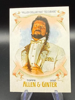 2021 Topps Heritage WWE - Allen & Ginter Ted DiBiase #AG-15 - Image 1 of 2
