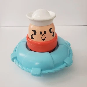 Vintage Gabriel Child Guidance Sailor in Life Preserver Bath Tub Toy, 1982 - Picture 1 of 10