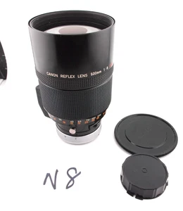 LOVELY CLEAN Canon FD 500mm f8 Reflex SSC BL Lens  (N8) - Picture 1 of 4