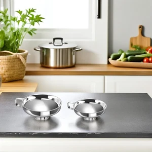  3 Stück Edelstahl Küchentrichter: Große Öffnung Einmachtrichter Set mit - Bild 1 von 12