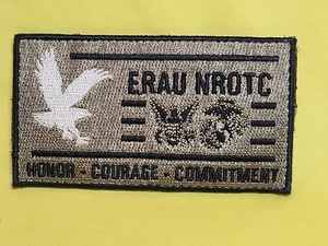 Erau NROTC Embry-Riddle Aeronautical Patch Honor Courage Commitment - Picture 1 of 4