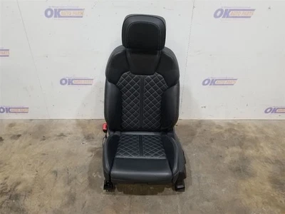 18 2018 AUDI SQ5 SEAT ASSEMBLY FRONT LEFT DRIVER BLACK LEATHER  Foto 1 de 4