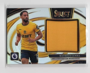 2024-25 Panini Select EPL - Mattheus Cunha - Silver Patch Auto - Picture 1 of 2