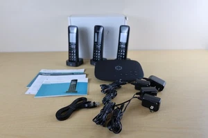 Ooma Telo Air 2 Internet Home Phone Service Base z 3 bezprzewodowymi słuchawkami HD3 - Zdjęcie 1 z 10