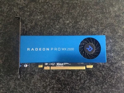 AMD Radeon Pro WX 2100 2GB GDDR5 Graphics Card Low Profile GPU - Image 1 of 4