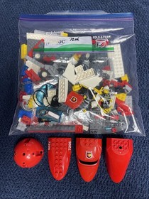 LEGO City 7206 Fire Helicopter 100% Complete 