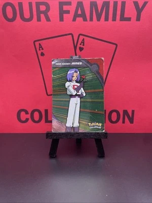 Team Rocket: James HV4 Pokemon Topps Blue Logo TV Animation Edition Holo HP - Image 1 of 4