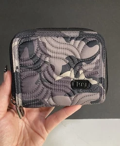 Lug Geldbörse, Splits Camel Midnight Camo Small Double Zip Around EUC - Bild 1 von 11