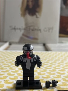 VENOM ALIEN SYMBIOTE LEGO MINIFIG FIGURE tom hardy spider-man carnage marvel mcu - Picture 1 of 5