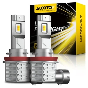 LED Fog Light Bulbs H11 High Power Driving Lamps White/Yellow Foglight Bulbs Kit - Picture 1 of 28