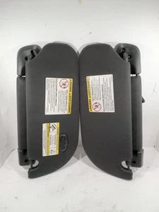 Sun Visor Set 03-14 Ford Expedition Navigator Driver Passenger LH RH Charcoal - Picture 1 of 21