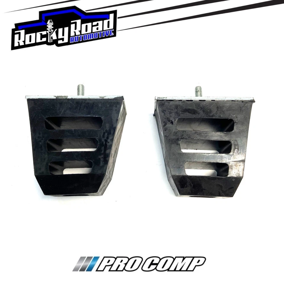 Parachoques extendidos de goma del eje delantero Pro Comp para Ford F250 F350 1999-2004 4X4 Foto 1 de 4