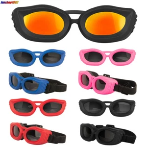 Kleine Haustier Schutz Doggles Hund Sonnenbrille Haustier Schutzbrille UV Sonnenbrille Eye Wear - Bild 1 von 27