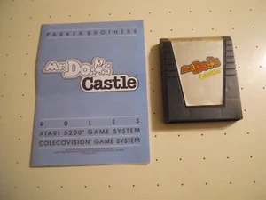Mr Do!'s Castle (ColecoVision 1984) Game Cartridge with manual - Tested/Working - Picture 1 of 7