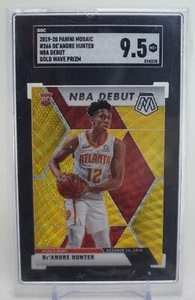 2019-20 Panini Mosaic Gold Wave Prizm De'Andre Hunter Rookie - Picture 1 of 2