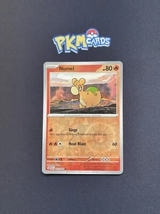 Pokemon Juego de Cartas Coleccionables Numel Paldean Fates 011/091 Holograma Inverso Casi Nuevo - Imagen 1 de 3