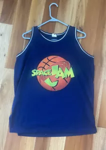 VINTAGE SPACE JAM MESH basketball jersey SZ ADULT MEDIUM - Picture 1 of 7