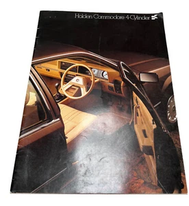 HOLDEN COMMODORE 4 CYLINDER SL SEDAN WAGON Advertising Brochure Sales Handbook - Bild 1 von 5