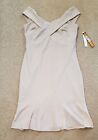 New I Le Salmon And Silver Sparkle Womens Dress Sz 6 Casual