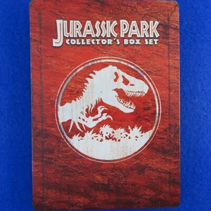 Jurassic Park Collectors Set Steel Case - DVD - Region 4 - Fast Postage !! - Picture 1 of 2