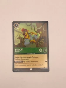 2024 DISNEY LORCANA INTO THE INKLANDS WILDCAT 92/204 UNCOMMON (NON-FOIL) - Picture 1 of 2