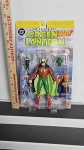 DC Justice Society The Golden Age Alan Scott Green Lantern Figure 2000 Sealed - Picture 1 of 14