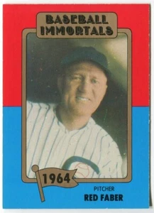 1980 Baseball Immortals #96 Red Faber Chicago White Sox - Bild 1 von 2