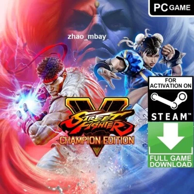Street Fighter V 5 CHAMPION EDITION PC Steam Key FAST DELIVERY! Fighting GAME - Image 1 of 4