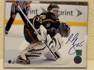 Manny Fernandez Signed Minnesota Wild 8x10 Photo HockeyInk