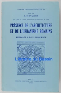 Présence de l'architecture et de l'urbanisme romains Hommage Paul Dufournet 1983 - Imagen 1 de 7