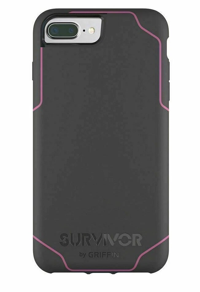 Genuine Griffin Survivor Extreme Rugged Case Cover for iPhone 7 Plus/8 Plus Grey - Image 1 of 4