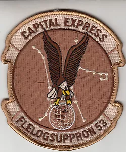 VR-53 CAPITAL EXPRESS DESERT COMMAND CHEST PATCH  - Picture 1 of 1