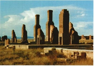 Postal de colección Fort Union Monumento Nacional Fila de oficiales Condado de Mora, casi nueva - Imagen 1 de 2