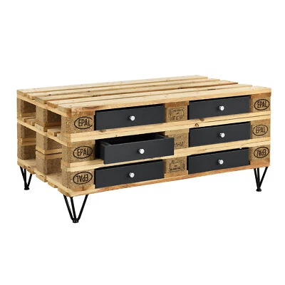 [en.casa] Schublade für Europaletten Regal Kommode Couchtisch Paletten Möbel DIY - Bild 1 von 4