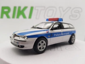 Alfa Romeo 156 Polizia Municipale Cararama 1/43 - Foto 1 di 3