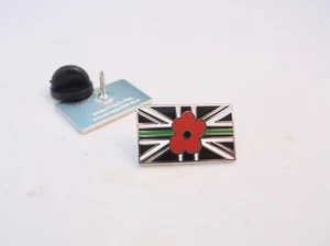 THIN GREEN LINE NURSE DOCTORS AMBULANCE PARAMEDIC MEDIC REMEMBRANCE PIN BADGE - Picture 1 of 1