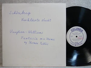 Schoenberg Transfigured Vaughan Williams Fantasia on Theme by Tallis Japan LP NM - Picture 1 of 3