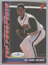 Earl Snyder 2002 Choice International League Top Prospects 