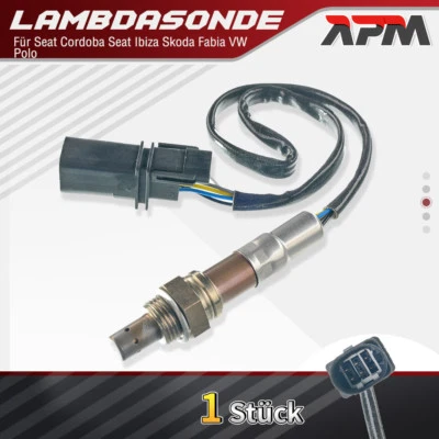 Sonda lambda sonda di regolazione per Audi A1 Hyundai Santa Fé KIA Seat Skoda Fabia VW Polo - Immagine 1 di 4