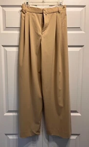 Pantalones Zara Mujer Talla XS Largo Completo Multi Posición Cintura Alta Taupe Beige - Imagen 1 de 8