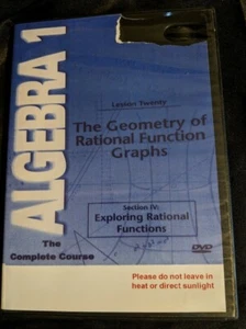Algebra 1: The Complete Course - Lesson 20: The Geometry of Rational Function Gr - Imagen 1 de 4