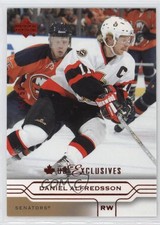 2004-05 Upper Deck Canadian UD Exclusives /50 Daniel Alfredsson #123 HOF