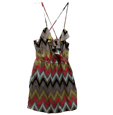 Vestido BCBG Generation para mujer grande multicolor hasta la rodilla Foto 1 de 4